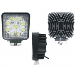 Lampa robocza LED 27W kwadrat